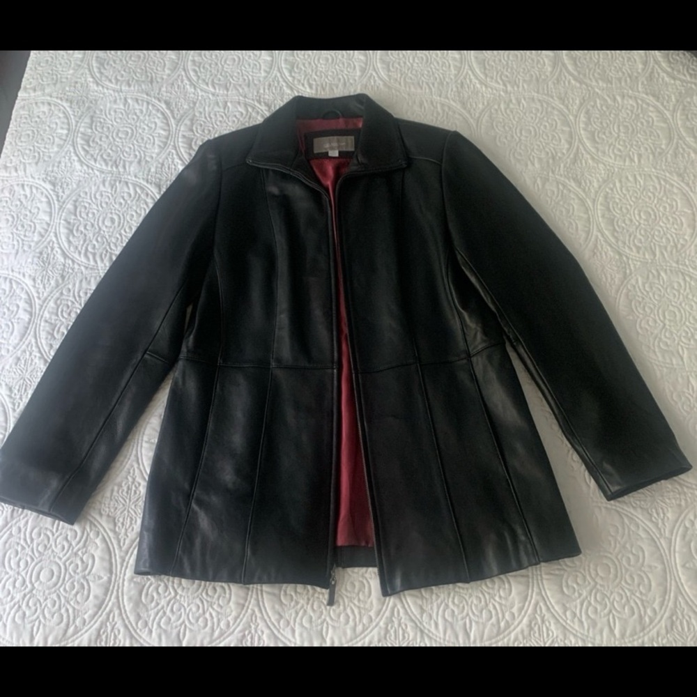 Lambskin Leather Jacket Women’s M
Smoke free-pet free home